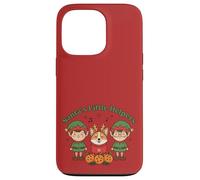 Santa’s Little Helpers Christmas Elves Corgi Dog Holiday Case for iPhone 13 Pro