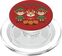 Santa’s Little Helpers Christmas Elves Corgi Dog Holiday PopSockets PopGrip for MagSafe