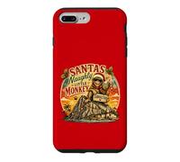 Santa’s Naughty Little Monkey Gibraltar Christmas Design Case for iPhone 7 Plus/8 Plus