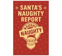 Santa’s Naughty Report: Funny Christmas Gag Notebook for Adults • Secret Santa Gift • Holiday Office Humor Journal (Work life)