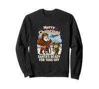 Santa’s Ready for Take-Off RAF Christmas Design Sweatshirt