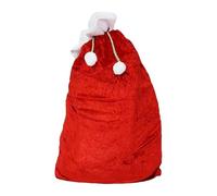 Santa Sack | 27.6x19.7 Inch Christmas Snack Drawstring Pouch,Festive Snack Storage Bag | for Stocking Stuffers Family Gatherings Chocolate Handicrafts Boutiques Books Toys Department Stores