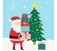 Santa Sack Giant Plastic Santa Sack Xmas Gift Present Santa Snowman Sacks Christmas Wrapping Bag Extra Large Heavy Duty Christmas Stockings Bags For Bags For Holiday Eve Party Favors 60cm X 76cm(1pc)