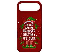 Santa Saw My Browser History. It’s Over Xmas Elf Pajama Case for iPhone Air