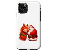 Santa Sharing Secrets With Horse Case for iPhone 11 Pro