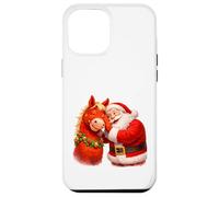 Santa Sharing Secrets With Horse Case for iPhone 12 Pro Max
