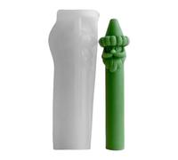 Santa Silicone Mold for Holiday Pillar Baking Tools Festive Soap & Resin Christmas Making Silicone Mold