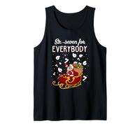 Santa Six Seven 6-7 Gen Alpha Men Women Kids Funny Christmas Tank Top