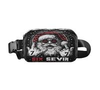 Santa Six Seven Fashion Running Belt Bag Waist Pack for small businessman Waterproof with Adjustable Strap for Travel Shopping Running mariconeras de cintura para hombre