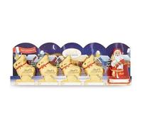 Lindt Santa Sleigh Milk Chocolate 5 Pack Perforation 50g - 1