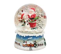 Santa snow globe, 8.5 cm x 7 cm, diameter 6.5 cm Schneemann