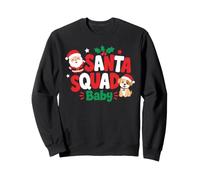 Santa Squad Baby Christmas Dog Santa Claus Sweatshirt