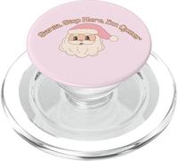 Santa Stop Here I’m Queer LGBTQ Holiday Festive PopSockets PopGrip for MagSafe