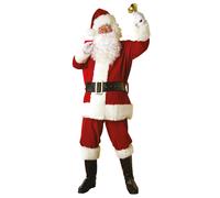 Rubie's Adult Regal Plush Santa Costume - Father Christmas Deluxe XL