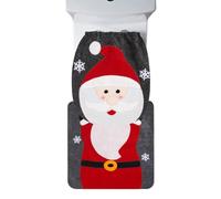 Santa Toilet Seat Cover, Toilet Seat Cover, Pack of 2, Toilet Cover as a Gift