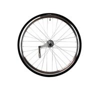 Santafixie 30mm Coaster Brake Rear Wheel + Inner Tube + Tire - Silver