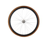 Santafixie 30mm Front Wheel + Inner Tube + Tire - Black/Silver Classic