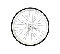 Santafixie 30mm Front Wheel + Inner Tube + Tire - White