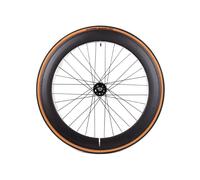 Santafixie 60mm Front Wheel + Inner Tube + Tire - Black Classic
