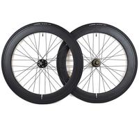 Santafixie 60mm Wheelset + Inner Tubes + Tyres - Black