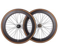 Santafixie 60mm Wheelset + Inner Tubes + Tyres - Black Classic