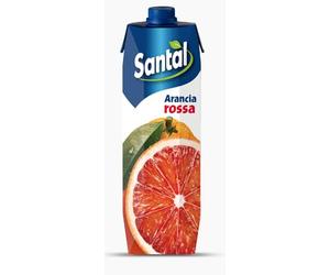 Santal Arancia Rossa Juice(Blood-red Orange) 1L - Pack of 3