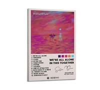 Santan Dave Posters We're All Alone In This Together Album Poster Wall Art Decor Painting Canvas for Living Room Bed Room Poster08x12inch(20x30cm) Frame-style