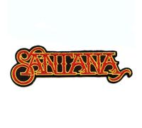 Santana Band Name Logo Patch Carlos Latin Rock Embroidered Iron On