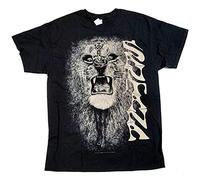 Santana Mens T Shirt - First Album Lion 100% US Import Carlos Santana Size XL Black