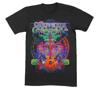 Santana Spiritual Soul Official Tee T-Shirt Mens Black XXL