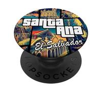 Santaneco Identity El Salvador Western Region Graphic PopSockets Adhesive PopGrip