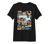 Santaneco Identity El Salvador Western Region Graphic Premium T-Shirt