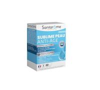 Santarome - Sublime Anti-Aging Skin - Triple Action: Correcting Wrinkles, Youth and Firmness, Complexion Radiance - Collagen, Hyaluronic Acid, Glycine, Grape Seed - 60 Tablets