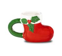 Santa's Boot Ceramic Mug