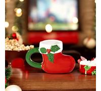 Santa's Boot Mug Festive Christmas Mug Gift Mug