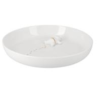 Santa's bowl with snow angel wheels