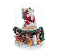 Santa's Chimney Adventure: Musical Water Snow Globe