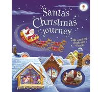 Santa's Christmas Journey with Wind-Up Sleigh