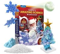 Santa's Christmas Science Workshop - Holiday STEM Kit for Kids with 5 Magical Experiments & 20 Bonus Activities, Educational Science Kit, Christmas Activities for Kids Age 8 and Up