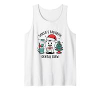 Santa's Favorite Dental Crew Festive Holiday Tank Top