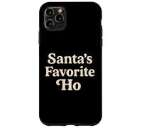 Santa's Favorite Ho Funny Christmas Quote Case for iPhone 11 Pro Max