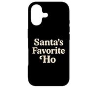 Santa's Favorite Ho Funny Christmas Quote Case for iPhone 17