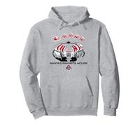 Santa's Favorite House - Ohio State Buckeyes Football Pullover Hoodie
