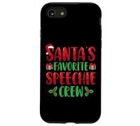 Santa's Favorite Speechie Crew SLP Speech Therapy Christmas Case for iPhone SE (2020) / 7/8