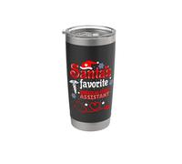 Santas Favorite Surgical First Assistant Christmas Stainless Steel Insulated Tumbler