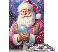 Santas Fortune Telling Puzzles 300 Pieces Wooden Puzzles Puzzle for Adults Brain Teaser Puzzles For Adults 1000pcs (75x50cm)