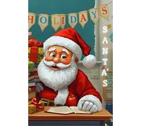Santa's Homework Helper | Christmas Study Guide for Kids & Students: Funny Elf & Santa Notebook for School | Festive Planner, Holiday Journal & Student Organizer for All Ages