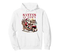 Santa's In Town Pullover Hoodie