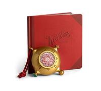 SANTA'S KINDNESS Compass Shaped Christmas, Interactive QR Code, 5 inch Red Rope Hanging Holiday Ornament and 80 Page Writing Journal to Note or Draw Acts of Kindness, 2 Piece Set