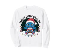 Santa's Little Dragon - Christmas with Cute Dragons Sweatshirt